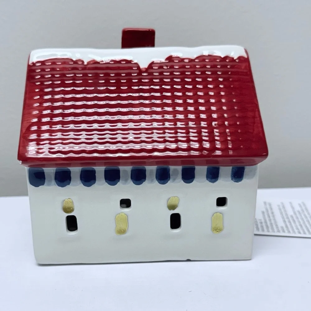 New Ceramic Holiday LED Light up Village House from Target Threshold 2025
